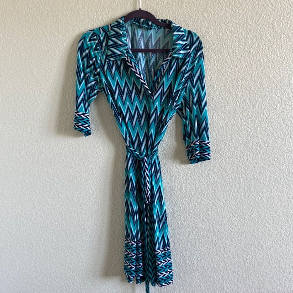 Chevron Striped Dress